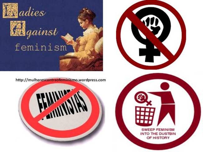 mulheres anti feminismo